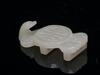 Qing-A White Jade ‘Shou’ Beltbuckle and White Jade ‘Chilung’ Button - 4