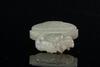 Qing- A White Jade Carved Fu,Shou Basket - 4