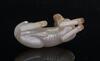 Qing-A Russet Celadon Jade Carved Dog - 5