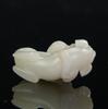 Qing-A White Jade Carved ‘Two Fu Dogs’ - 6