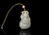 Qing-A White Jade Double-Gourd