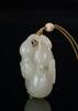 Qing-A White Jade Double-Gourd - 2