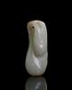 Qing-A Russet White Jade Carved Melon