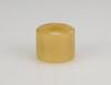 Qing-A Yellow White Jade Archers Ring - 5