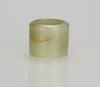 Qing-A White Jade Carved ‘Ruyi’Archers Ring - 6
