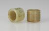 Qing-A Two White Jade Carved ‘Character’ Archers Rings - 4