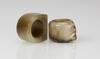 Qing-A Two Russet White Archers Rings - 6