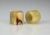 Qing-A Two White Jade Archers Ring - 5