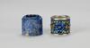 Qing-A Silver And Lapis Carved Archers Rings - 4