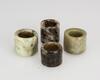 Qing-A Group Of Four Jade Archers Rings - 4