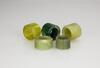 Qing -A Group Of Five Green Jade Archers Rings - 2