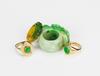 Republic-A Group Of Four Jadeite Rings - 5