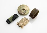 Antique-A Group Of Four Jade item