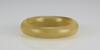 Qing-A Yellowish White Jade Bangle - 4