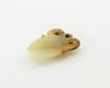 Han- A Mask White Jade Pendant - 6