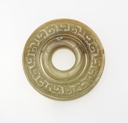 Warring State Period-A Celaden Jade Disc