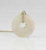 Qing-A Russet White Jade Carved ‘Chilung’ Pendant - 2