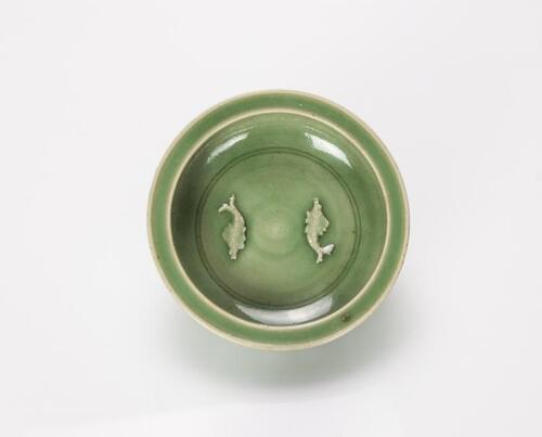 A Longquan ‘Double Fishes’ Brush Washer