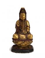 Republic-A Gilt-Wood Guanyin