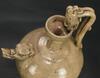 Antiqe-A Celadon Crackle Glazed ‘Dragon’ Ewer - 6