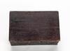 Qing-A Black Lacquer Carved Figure Wooden Box - 6