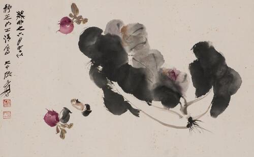 Zhang Daqian(1899-1983) Ink On Paper