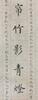 Pu Ru (1896-1963)Calligraphy Couplet - 5