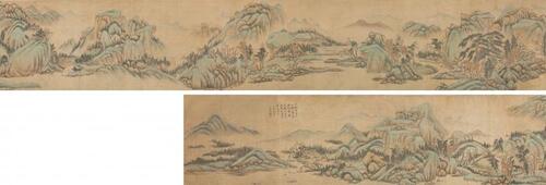 Attributed-Qian Du(1764-1845) Ink And Color On Silk