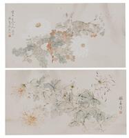 Chen Kanghou(1866-1937)Two Paintings