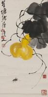 Qi Baishi (1864-1957) Ink And Color On Paper