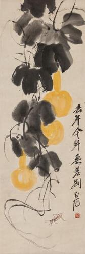 Qi Baishi (1864-1957) Ink And Color On Paper