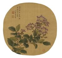 Attributedto- Ma Quan(1669-1722) Ink And Color on Silk