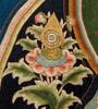 A Silk Embroidered Figure Of Maitreya - 2