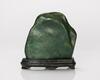 Qing-A Jasper Jade Decoration with Stand