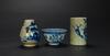 Republic-A Group Of Three Blue and White Jars - 2