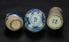 Republic-A Group Of Three Blue and White Jars - 5