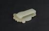 Qing - A White Jade Carved Double Happiness BeltBuckle - 5