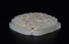 Yuen/Ming - A White Jade Carved Dragon Pendant - 4