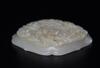 Yuen/Ming - A White Jade Carved Dragon Pendant - 5
