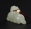 Qing-A White Jade Ram - 4