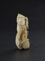 Qing - A Hardstone Carved Child
