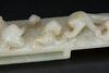 Han - A White Jade Carved Chilug Sword Ornament - 7
