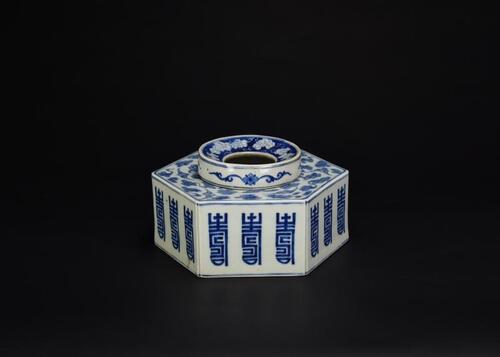 Late Qing-A Blue And White