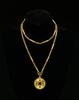 A 24k Glod Necklace and Gold Pendant