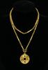 A 24k Glod Necklace and Gold Pendant - 2