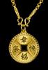 A 24k Glod Necklace and Gold Pendant - 3