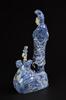 Qing-A Blue and White‘Guanyin’ Statue (Wood Stand) - 5