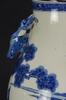 Qing-A Blue And White Deer Head Handle Vase - 5