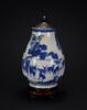 Qing-A Blue And White Deer Head Handle Vase - 6