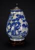 Qing-A Blue And White Deer Head Handle Vase - 9